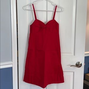 Size 0 red dress